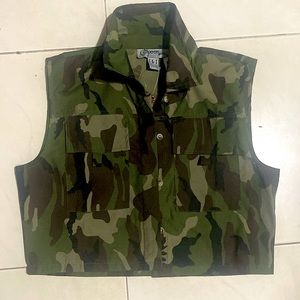Camouflage Crop Top